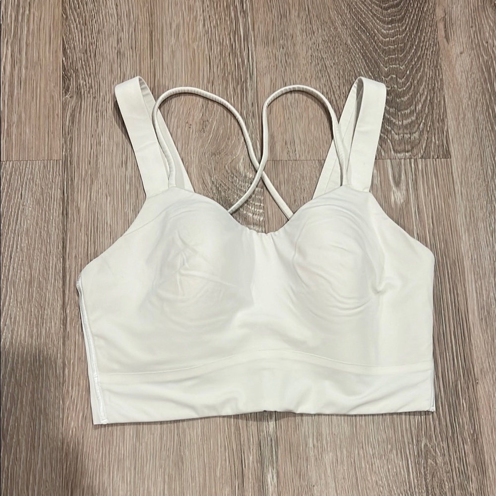 Lululemon White Women's Athletic Bra